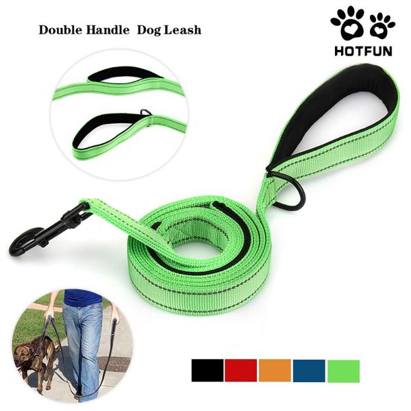 dog collars & leashes fun leash reflective double handle traction rope nylon adjustable training hands-dogs
dog collars & leashes fun leash reflective double handle traction rope nylon adjustable training hands-dogs