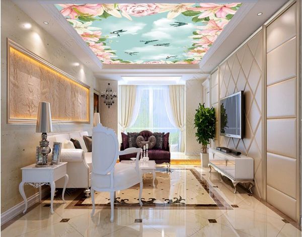 3d ceiling murals wallpaper custom po dream sky cloud lily flower decor wall in the living room rolls wallpapers
3d ceiling murals wallpaper custom po dream sky cloud lily flower decor wall in the living room rolls wallpapers