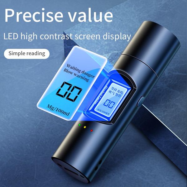 hand held digital alcohol tester breath analyzer led detector high precision meter backlight alcoholism test
hand held digital alcohol tester breath analyzer led detector high precision meter backlight alcoholism test