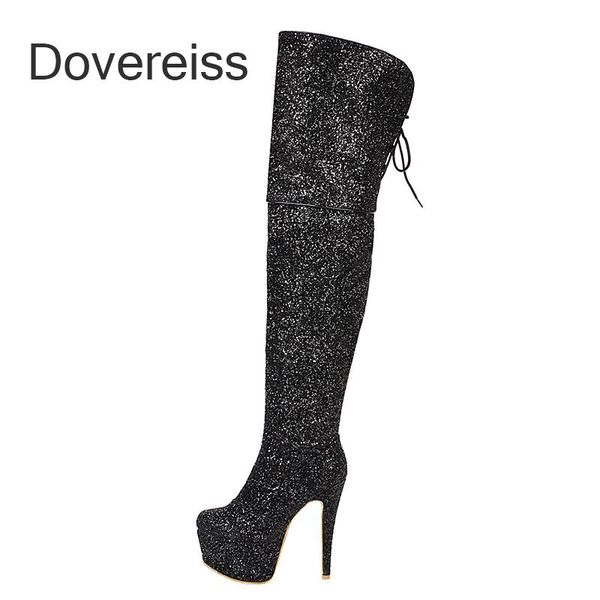 boots winter women fashion consice shoes zipper bling catwalk stilettos heels waterproof over the knee 47 48, Black
boots winter women fashion consice shoes zipper bling catwalk stilettos heels waterproof over the knee 47 48, Black