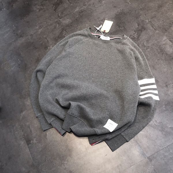 tb four bars 2021 autumn winter new korean round neck loose sweater coat fashion men's and women's same style, Black
tb four bars 2021 autumn winter new korean round neck loose sweater coat fashion men's and women's same style, Black