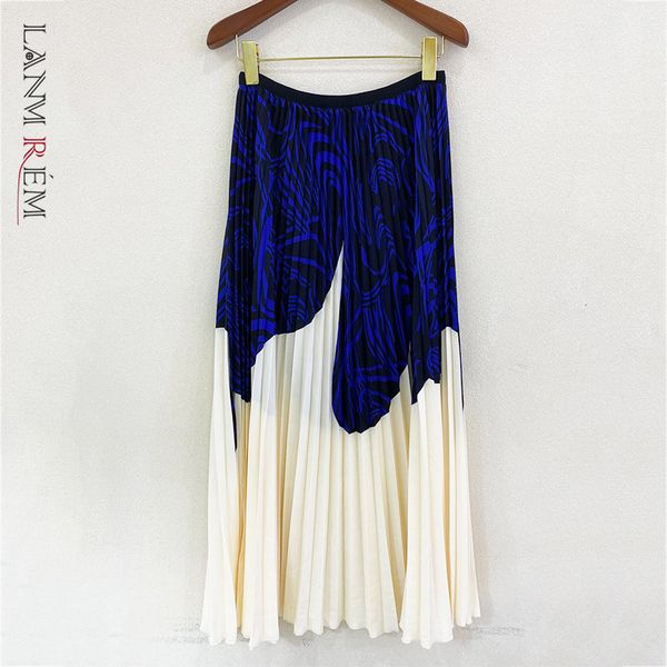 high elastic waist half-body folds big size patchwork pleated skirt women fashion tide spring autumn 2e1461 210507, Black
high elastic waist half-body folds big size patchwork pleated skirt women fashion tide spring autumn 2e1461 210507, Black