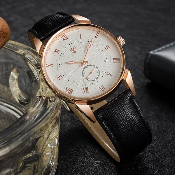 wristwatches relojes para hombre waterproof luminous leather watch men business simple british wind quartz wrist watches, Slivery;brown
wristwatches relojes para hombre waterproof luminous leather watch men business simple british wind quartz wrist watches, Slivery;brown