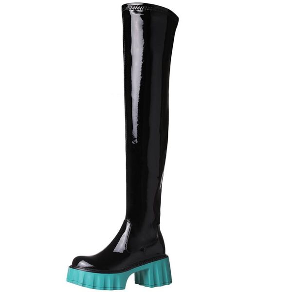boots autumn winter leather over the knee women stretch boot classicthick-soled round toe plus velvet comfortable knight, Black
boots autumn winter leather over the knee women stretch boot classicthick-soled round toe plus velvet comfortable knight, Black