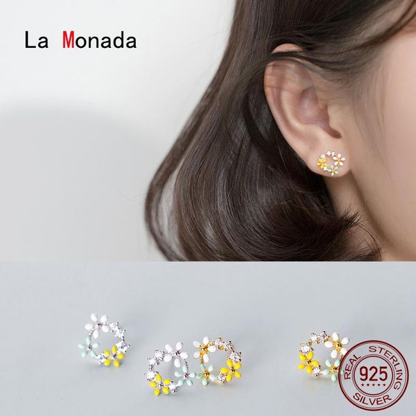 stud la monada three flower minimalist sterling silver earrings women fine in 925 jewelry woman, Golden;silver
stud la monada three flower minimalist sterling silver earrings women fine in 925 jewelry woman, Golden;silver