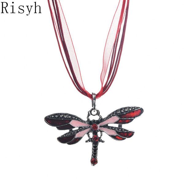 risyh animal elements dragonfly creative leather cord necklace vintage ribbon alloyed oil clavicle chain pendant necklaces, Silver
risyh animal elements dragonfly creative leather cord necklace vintage ribbon alloyed oil clavicle chain pendant necklaces, Silver