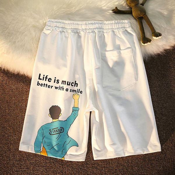 men's shorts atsunny harajuku hip hop streetwear men casual jogger short pocket character printing cotton sweatpant, White;black
men's shorts atsunny harajuku hip hop streetwear men casual jogger short pocket character printing cotton sweatpant, White;black