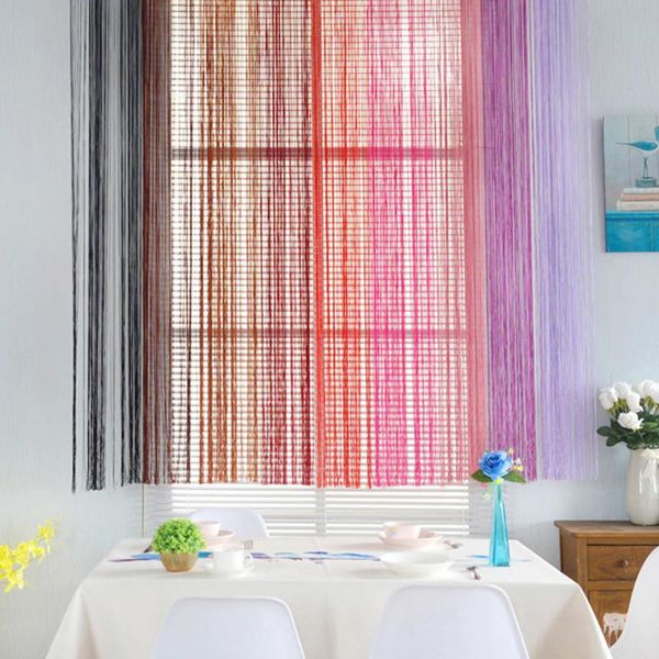 other home decor threads string curtain 100cm x 200cm door wall window panel sheer tassel for living room bedroom
other home decor threads string curtain 100cm x 200cm door wall window panel sheer tassel for living room bedroom