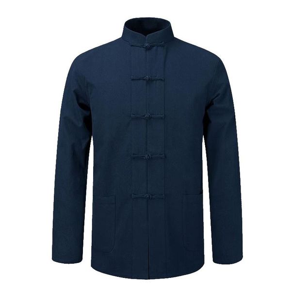 men's casual shirts 100%cotton long sleeve traditional chinese clothes tang suit tai chi uniform spring autumn shirt blouse coat, White;black
men's casual shirts 100%cotton long sleeve traditional chinese clothes tang suit tai chi uniform spring autumn shirt blouse coat, White;black