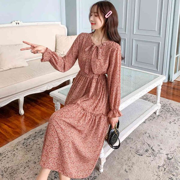 casual dresses dresses vintage loose all-match chiffon floral women bow-neck long-sleeved lace-up female dress autumn vestidos si2e, Black;gray
casual dresses dresses vintage loose all-match chiffon floral women bow-neck long-sleeved lace-up female dress autumn vestidos si2e, Black;gray