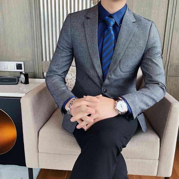 british style blazer masculino wedding business men blazers casual slim fit suit jacket streetwear social dress coat ropa hombre 210527, White;black
british style blazer masculino wedding business men blazers casual slim fit suit jacket streetwear social dress coat ropa hombre 210527, White;black