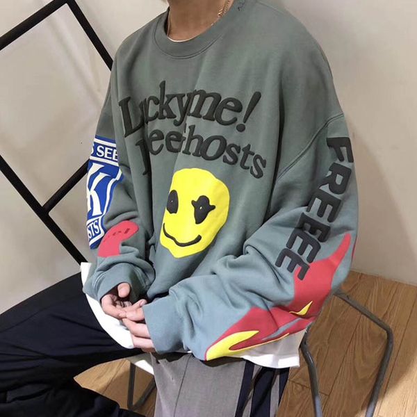 men's hoodies & sweatshirts kanye west children see ghost hip-hop graffiti hoodie letters from women 1:1 of higher quality veet pullove, Black
men's hoodies & sweatshirts kanye west children see ghost hip-hop graffiti hoodie letters from women 1:1 of higher quality veet pullove, Black