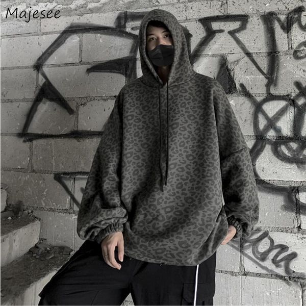 men's hoodies & sweatshirts men with hat leopard casual all-match harajuku males streetwear students korean style clothing fashionable, Black
men's hoodies & sweatshirts men with hat leopard casual all-match harajuku males streetwear students korean style clothing fashionable, Black