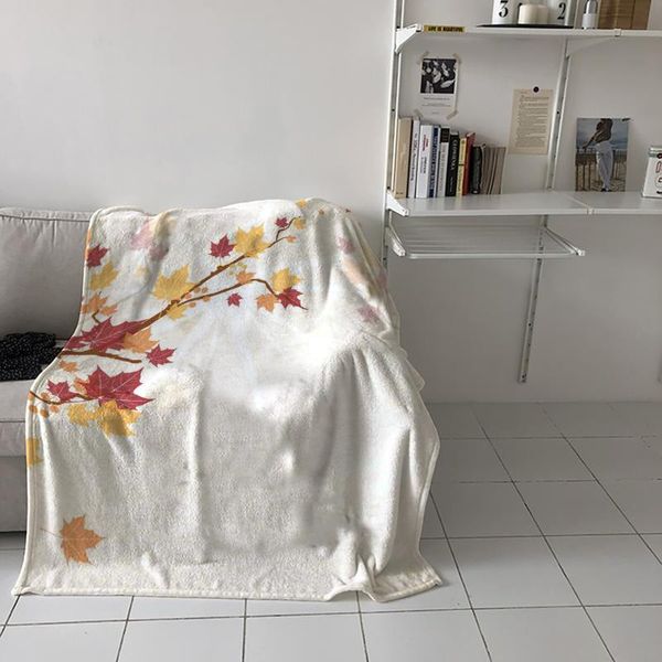 sofa throw blanket autumn sycamore leaves airplane/travel/bedroom on bed soft flannel bedspread home textile decor blankets
sofa throw blanket autumn sycamore leaves airplane/travel/bedroom on bed soft flannel bedspread home textile decor blankets