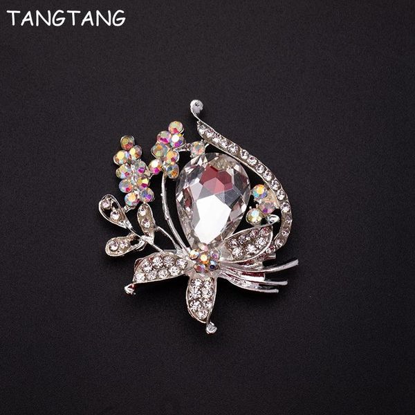 pins, brooches tangtang crystal brooch large glass stone rhinestone wedding jewelry pins fashion multicolors trends women, Gray
pins, brooches tangtang crystal brooch large glass stone rhinestone wedding jewelry pins fashion multicolors trends women, Gray