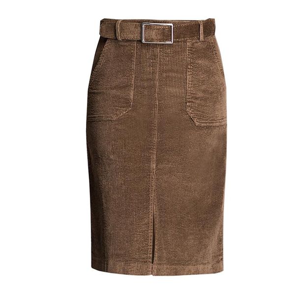skirts autumn winter corduroy skirt midi woman spring 2021 high waist split belt office ladies solid formal plus size 3xl, Black
skirts autumn winter corduroy skirt midi woman spring 2021 high waist split belt office ladies solid formal plus size 3xl, Black