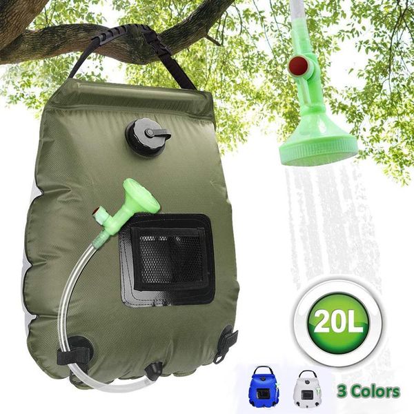 water bags 20l outdoor camping hiking solar shower bag heating climbing hydration hose switchable head
water bags 20l outdoor camping hiking solar shower bag heating climbing hydration hose switchable head