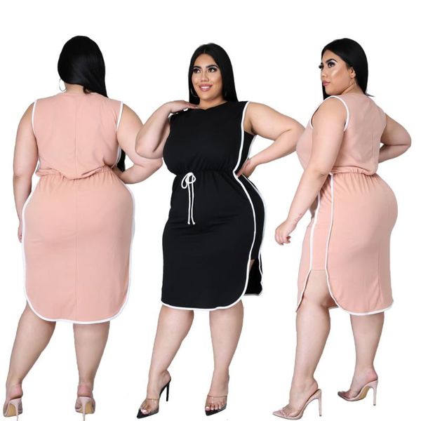 casual dresses elegant summer round collar pure color lace-up loose plus size women's fashion dress 4xl wholesale drop, Black;gray
casual dresses elegant summer round collar pure color lace-up loose plus size women's fashion dress 4xl wholesale drop, Black;gray