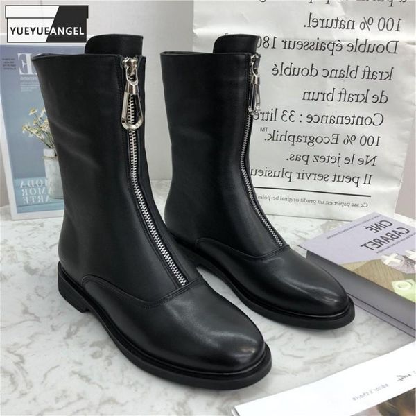 boots brand fashion casual shoes winter warm fleece women genuine leather zipper flat personality korean female motorcycle1, Black
boots brand fashion casual shoes winter warm fleece women genuine leather zipper flat personality korean female motorcycle1, Black