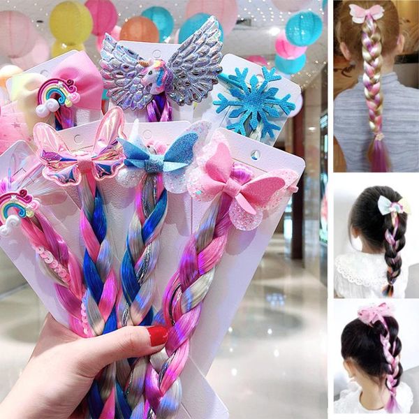 hair accessories children colorful wig rope headdress cute girl ponytail holder kid bowknot braid headband princess tie accessorie, Slivery;white
hair accessories children colorful wig rope headdress cute girl ponytail holder kid bowknot braid headband princess tie accessorie, Slivery;white