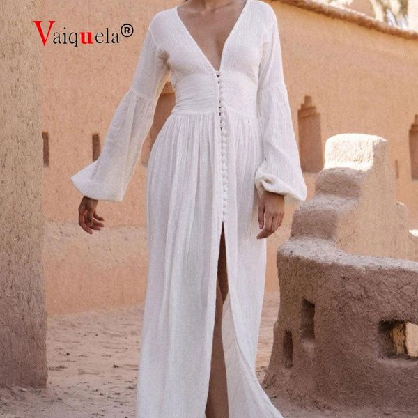 french retro v-neck lantern sleeve long dress waist pleated loose temperament white willon green casual dresses, Black;gray
french retro v-neck lantern sleeve long dress waist pleated loose temperament white willon green casual dresses, Black;gray