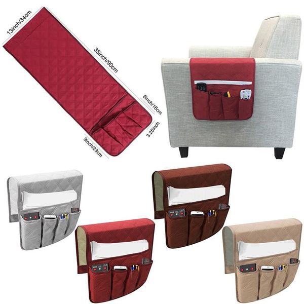 storage bags sofa arm rest tv remote control organizer holder 4 pockets chair couch mobile phones magazine bag
storage bags sofa arm rest tv remote control organizer holder 4 pockets chair couch mobile phones magazine bag