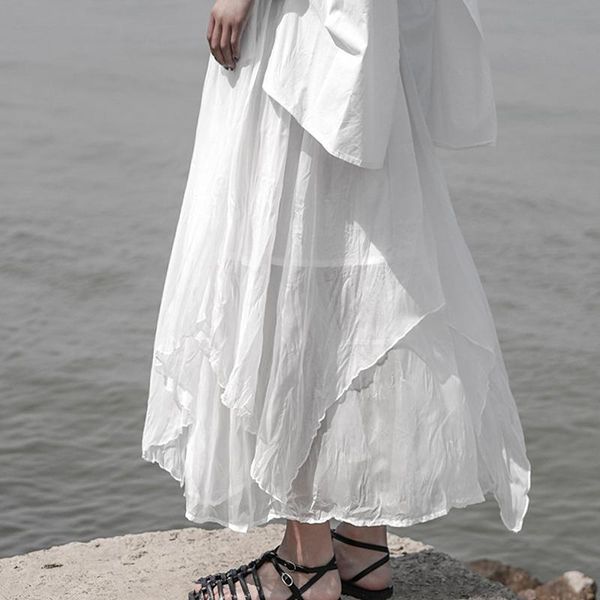 skirts summer women's irregular white gauze skirt super fairy mid-length cotton korean fashion large long, Black
skirts summer women's irregular white gauze skirt super fairy mid-length cotton korean fashion large long, Black