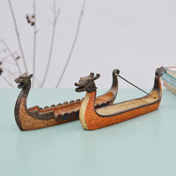 fragrance lamps dragon boat incense stick holder burner hand carved carving censer ornaments retro burners traditional design wj916
fragrance lamps dragon boat incense stick holder burner hand carved carving censer ornaments retro burners traditional design wj916