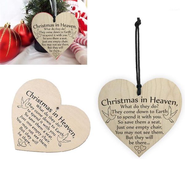xmas tree ornament heart-shaped christmas in heaven wooden heart-love poem unique wedding party supplies el drop
xmas tree ornament heart-shaped christmas in heaven wooden heart-love poem unique wedding party supplies el drop