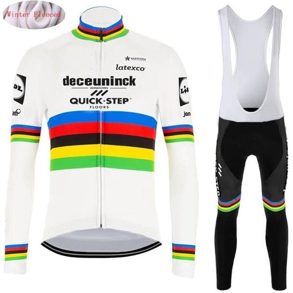 racing sets 2021 quick step world cycling jersey set winter thermal fleece clothing bike shirt suit bicycle pants mtb kit, Black;blue
racing sets 2021 quick step world cycling jersey set winter thermal fleece clothing bike shirt suit bicycle pants mtb kit, Black;blue