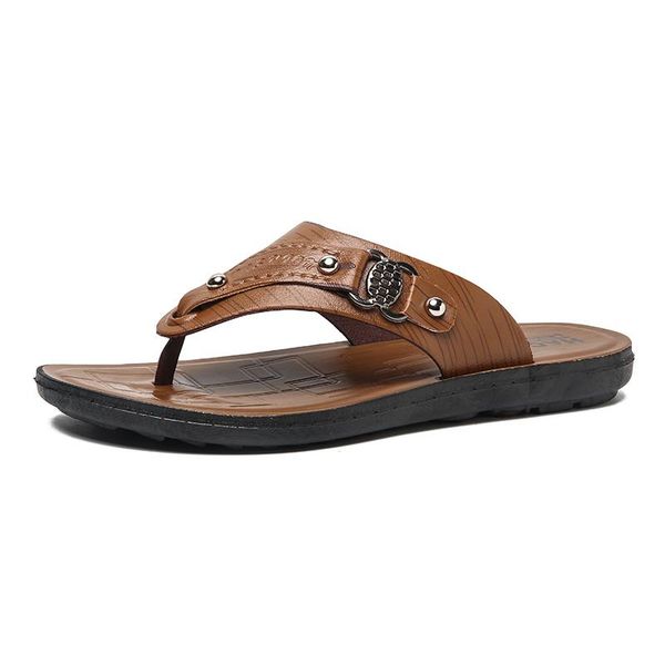 slippers summer 2021 men fashion beach sandals comfy leather casual shoes non-slip flip flops t-strap open toe, Black
slippers summer 2021 men fashion beach sandals comfy leather casual shoes non-slip flip flops t-strap open toe, Black