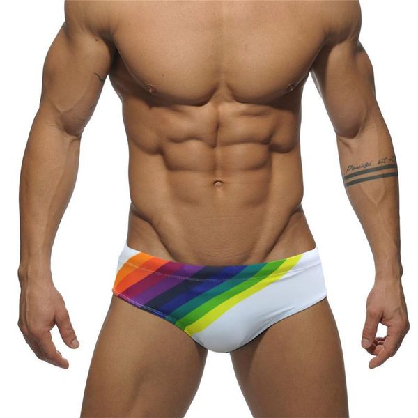 underpants gay underwear men bikini briefs rainbow soft mens shorts panties with/without sponge pad, Black;white
underpants gay underwear men bikini briefs rainbow soft mens shorts panties with/without sponge pad, Black;white