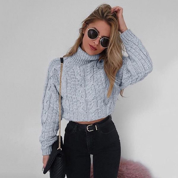 women's sweaters zity twist turtlenecks for women fashion slim cropped jumpers knitwear autumn solid pullover female basic, White;black
women's sweaters zity twist turtlenecks for women fashion slim cropped jumpers knitwear autumn solid pullover female basic, White;black