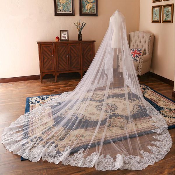 bridal veils 2021 lace cathedral wedding white ivory combs custom made one-layer appliques veil, Black
bridal veils 2021 lace cathedral wedding white ivory combs custom made one-layer appliques veil, Black