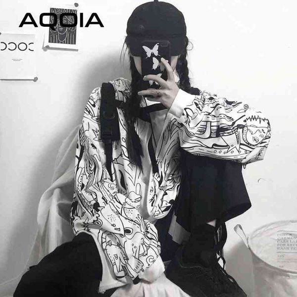 autumn harajuku women hoodies cartoon printing zip up loose oversize womens sweatshirt winter plus size female coat 210521, Black
autumn harajuku women hoodies cartoon printing zip up loose oversize womens sweatshirt winter plus size female coat 210521, Black