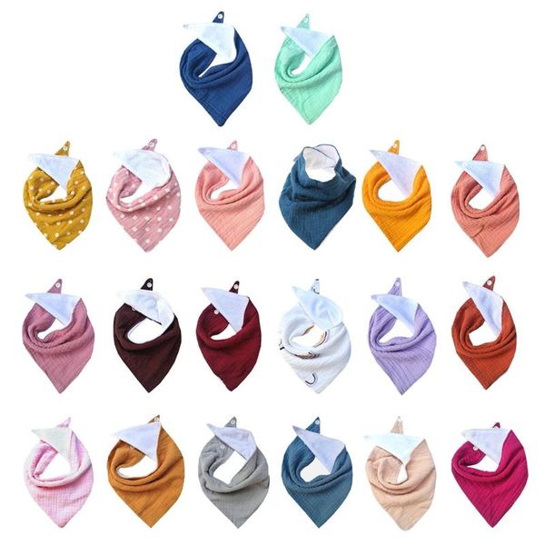 baby bibs cotton born snap button triangle saliva towel feeding drool h05c & burp cloths
baby bibs cotton born snap button triangle saliva towel feeding drool h05c & burp cloths