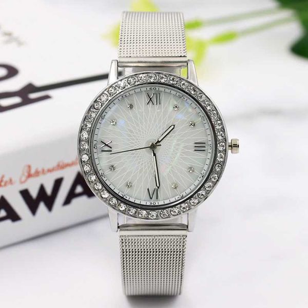 wristwatches woman watch fashion golden women watches luxury rhinestone stainless steel mesh belt ladies quartz female clocks orologio donna, Slivery;brown
wristwatches woman watch fashion golden women watches luxury rhinestone stainless steel mesh belt ladies quartz female clocks orologio donna, Slivery;brown