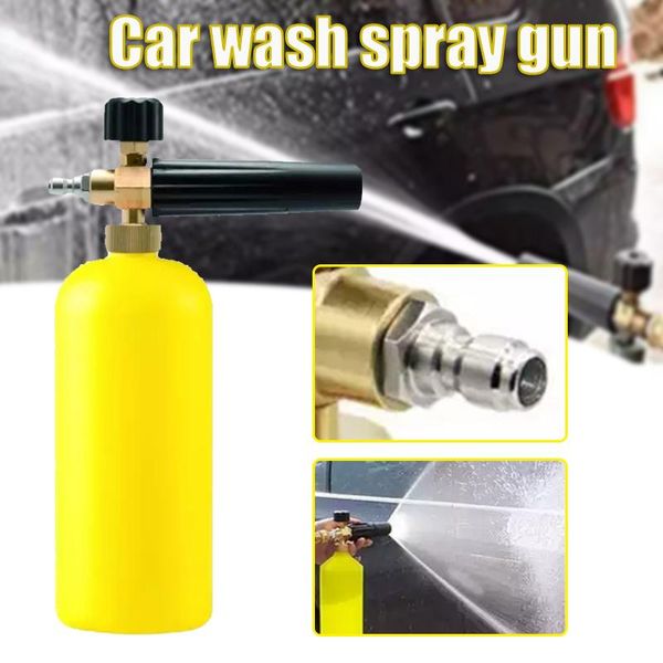 water gun & snow foam lance 2021 pressure washer jet with 1/4" quick release connector adjustable maker for car washing
water gun & snow foam lance 2021 pressure washer jet with 1/4" quick release connector adjustable maker for car washing
