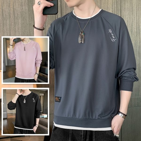 5nd long sleeve 2021 loose korean fashion brand spring leisure men's t-shirts) long sleeve clothes autumn and winter sweater men's, White;black
5nd long sleeve 2021 loose korean fashion brand spring leisure men's t-shirts) long sleeve clothes autumn and winter sweater men's, White;black