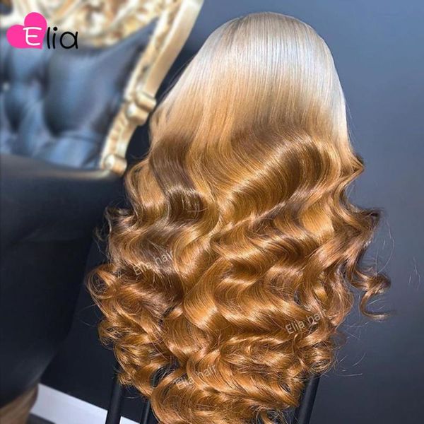 elia ombre 613 blonde colored lace frontal wigs colorful human hair wig 100% peruvian body wave drop for black, Black;brown
elia ombre 613 blonde colored lace frontal wigs colorful human hair wig 100% peruvian body wave drop for black, Black;brown