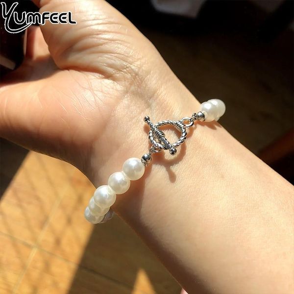 yumfeel brand trendy imitation pearl bracelet jewelry charm bracelets, Golden;silver
yumfeel brand trendy imitation pearl bracelet jewelry charm bracelets, Golden;silver