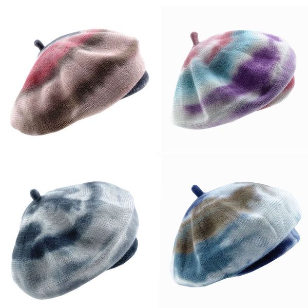 sun hat tie dyed wool autumn and winter women's versatile knitting pullover brimless bailey pumpkin painter's hat, Blue;gray
sun hat tie dyed wool autumn and winter women's versatile knitting pullover brimless bailey pumpkin painter's hat, Blue;gray