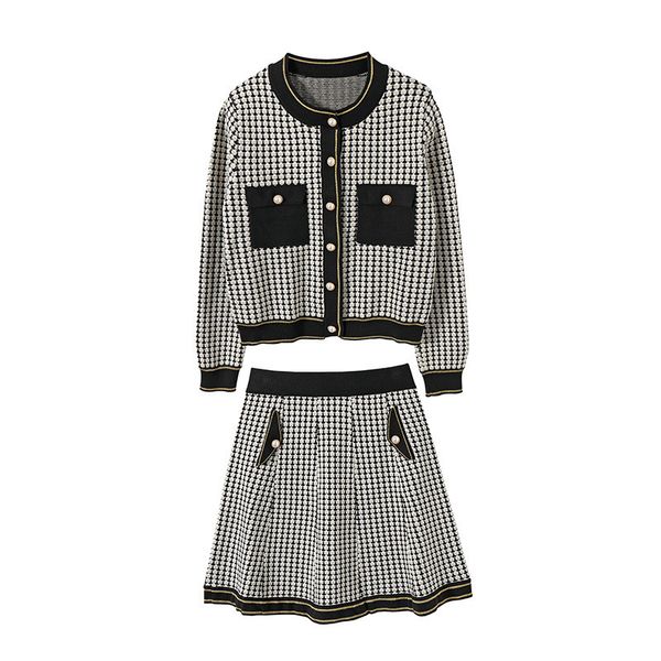 two piece dress fall autumn long sleeve round neck knitted single-breasted cardigans + buttons knee-length skirt 2 s set nsp082090110 29wu, White
two piece dress fall autumn long sleeve round neck knitted single-breasted cardigans + buttons knee-length skirt 2 s set nsp082090110 29wu, White