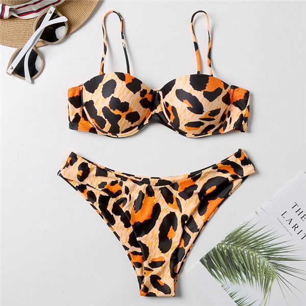 women's swimwear women swimsuit leopard brazilian set push up bathing suit female summer beach wear biquini, White;black
women's swimwear women swimsuit leopard brazilian set push up bathing suit female summer beach wear biquini, White;black
