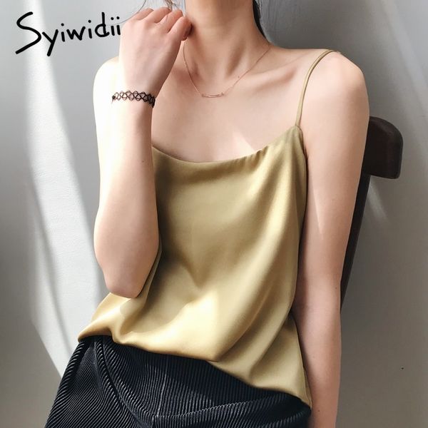 syiwidii green tank for women crop cami black beige acetate korean fashion summer white satin shirt spaghetti strap 210417
syiwidii green tank for women crop cami black beige acetate korean fashion summer white satin shirt spaghetti strap 210417