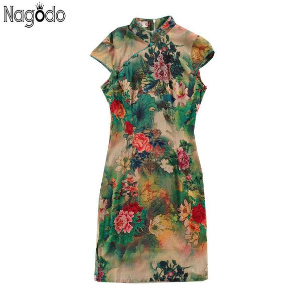 chinese elegant cotton linen stand collar print flower short sleeved elastic plus size slim cheongsam qipao dress ethnic clothing, Red
chinese elegant cotton linen stand collar print flower short sleeved elastic plus size slim cheongsam qipao dress ethnic clothing, Red