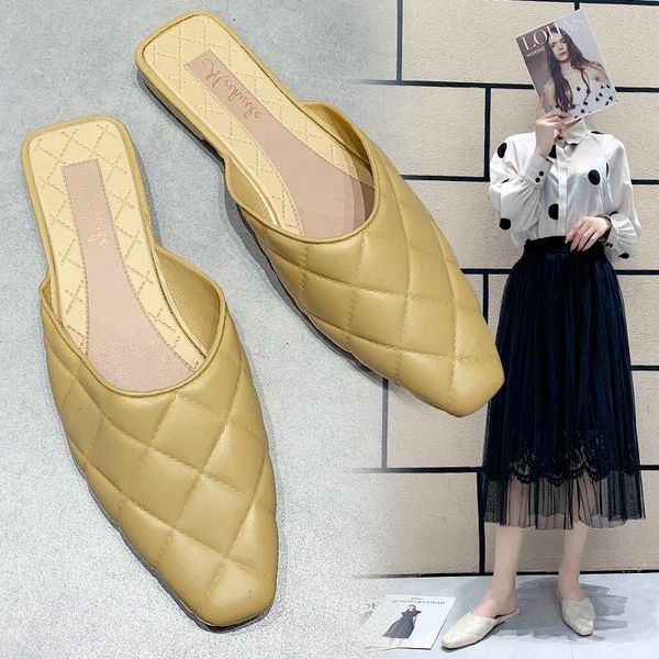 slippers cover toe female shoes casual loafers low slides 2021 luxury square flat summer soft floral rubber concise embroider fa, Black
slippers cover toe female shoes casual loafers low slides 2021 luxury square flat summer soft floral rubber concise embroider fa, Black