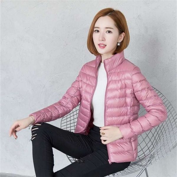 autumn winter jacket women fashion thin and light down short coat casual standing collar cotton parka coats female 210927, Black
autumn winter jacket women fashion thin and light down short coat casual standing collar cotton parka coats female 210927, Black