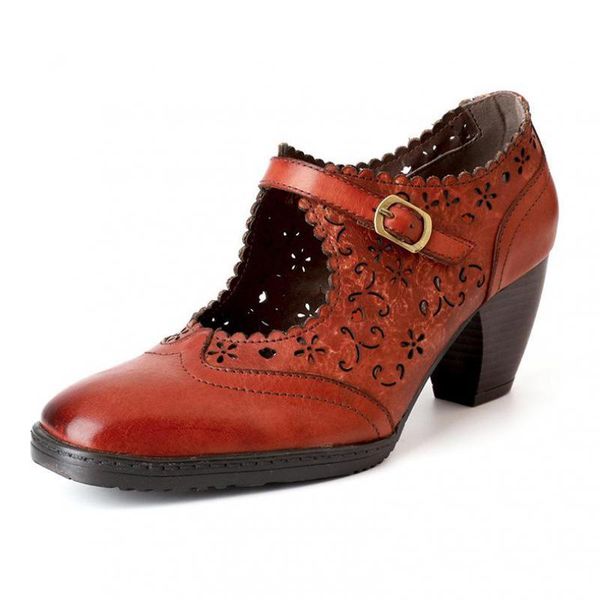 dress shoes yourseason spring autumn 2021 women pumps genuine leather retro high heels ladies casual hook & loop shallow round toe, Black
dress shoes yourseason spring autumn 2021 women pumps genuine leather retro high heels ladies casual hook & loop shallow round toe, Black