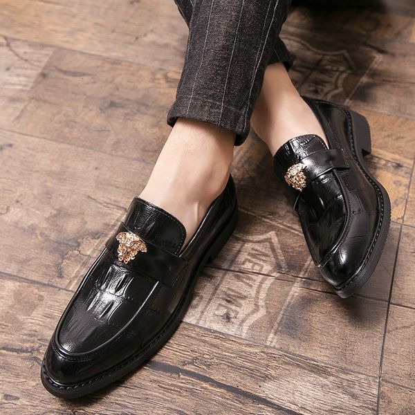 dress shoes artisanal leather shoes casual male fashion sliding in italian luxury for marriage formal moccasins twz1, Black
dress shoes artisanal leather shoes casual male fashion sliding in italian luxury for marriage formal moccasins twz1, Black